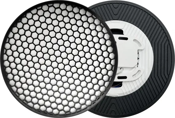 Потолочный светильник Mercury 5555-24W-D160-3/4/6K-BK+WH iLedex