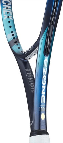 Ракетка теннисная Yonex Ezone 100L Aqua Night Black (2024), арт. 07EZ100LYX-490