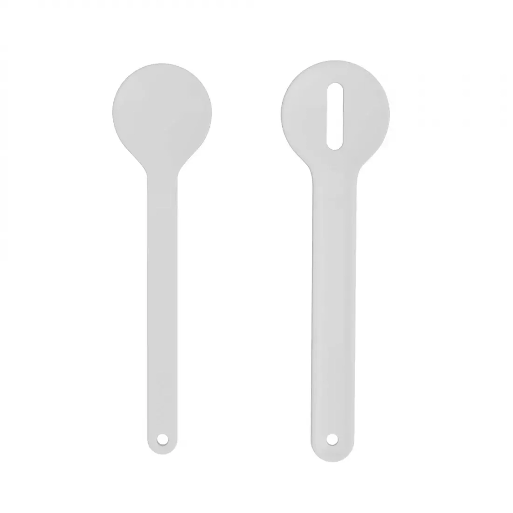 Набор столовых приборов для салата 2 предмета Trebonn Serveware белый