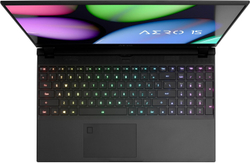 Ноутбук Gigabyte AERO 15 KB-7RU1130SH 15.6; 1920x1080 (Full HD), Intel Core i7 10750H, 2600 МГц, 16 Гб DDR-4, 512 Гб SSD, GeForce RTX 2060 6144 Мб, Wi-Fi, Bluetooth, Cam, Windows 10 Home (64 bit), чёрный