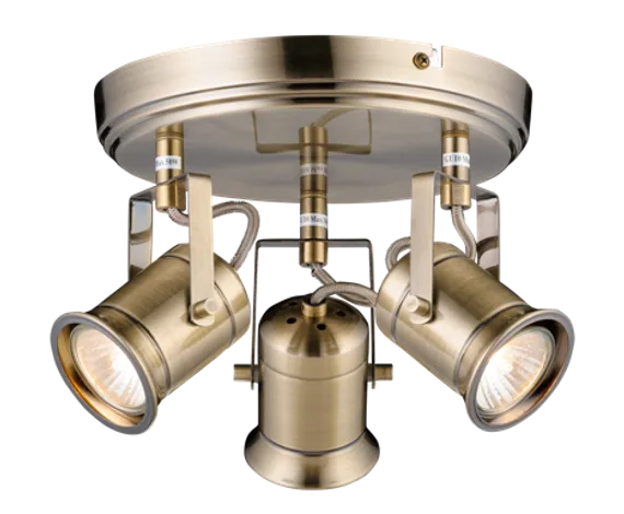 Светильник Sfera Sveta 86055/3C AB, 3×15 Вт, бронзовый