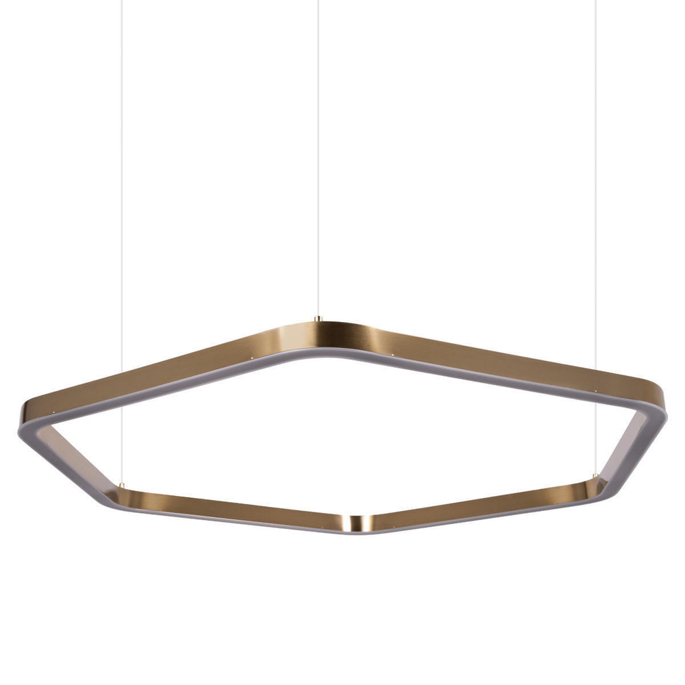 Подвесной светодиодный светильник Loft It Titanium  10243XL Gold