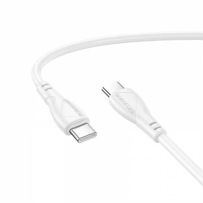 Кабель Type-C на Type-C Borofone BX121 60W (white)
