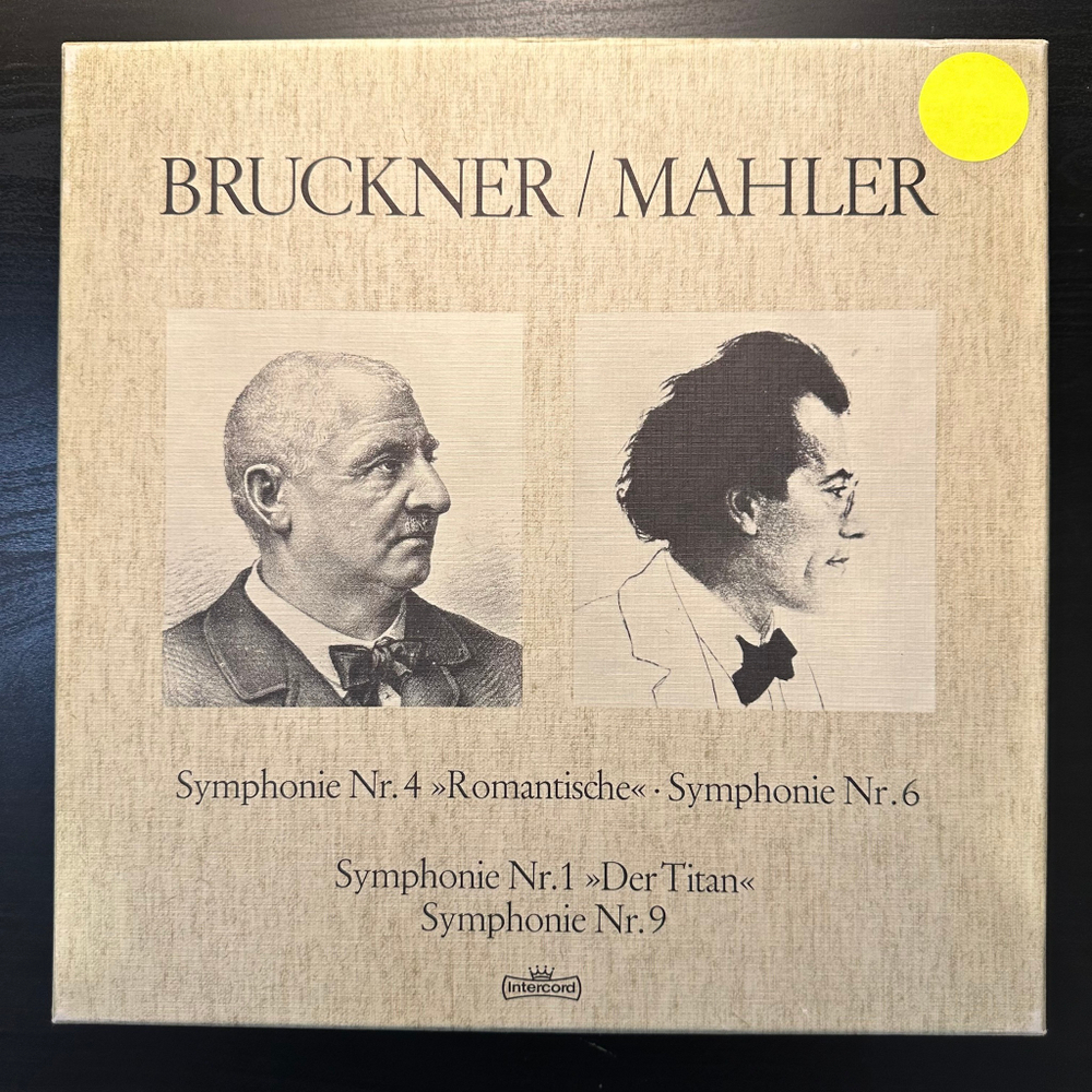 Брукнер / Малер 5LP (Германия 1976г.)