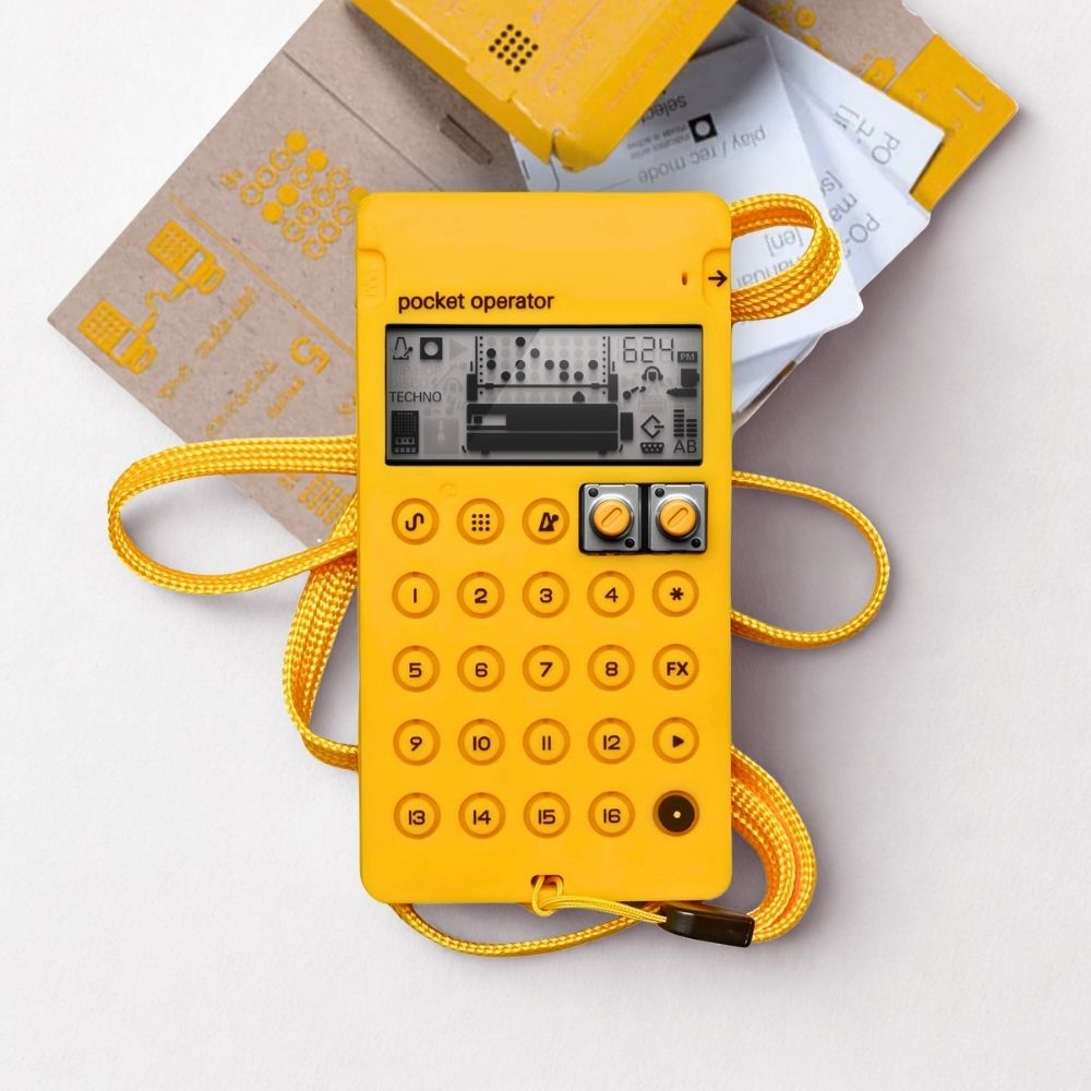 Teenage Engineering PO-24 + CA-X Pro (Желтый)