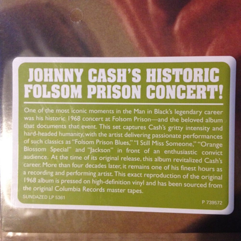 Johnny Cash / At Folsom Prison (LP)