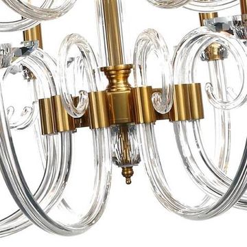 Люстра подвесная 15*Е14 1050/03/15P бронза Glass Stilfort