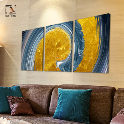 Картина karTTina "ТУМАННЫЕ ЦВЕТЫ", 150 см х 70 см