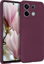 Мягкий Soft Touch чехол из силикона для XIAOMI REDMI NOTE 13 PRO 5G / POCO X6 (не PRO!) с бархатной подкладкой