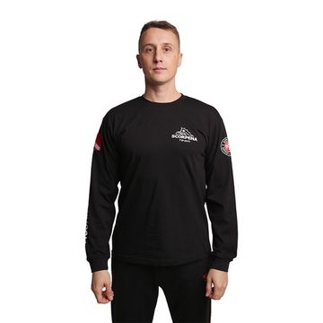 Футболка Scorpena Team с длинным рукавом черная