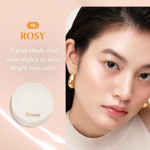 Hince, Second Skin Glow, кушон, оттенок 15 розовый, 12 г (0,42 унции)