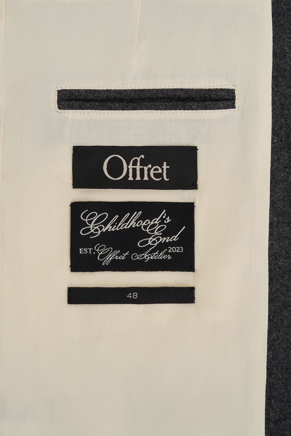 Пиджак Boiled Wool Jacket