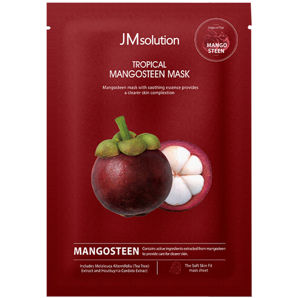 Маска тканевая с экстрактом мангостина JMsolution Tropical Mangosteen Mask, 28 мл