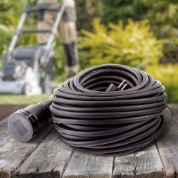 Удлинитель силовой ЭРА UPx-1e-3x1,5-20m-IP44(KG) в бухте с заземлением 1 розетка 20 м КГ 3х1,5мм2 | Электротовары