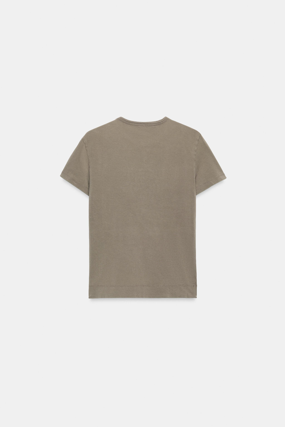 ФУТБОЛКА С ЭФФЕКТОМ ПОТЕРТОСТИ И СТРАЗАМИ — ZARA