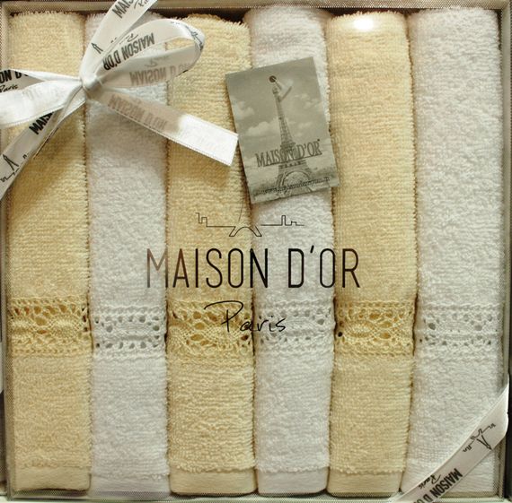 Набор махровых салфеток SENA  СЕНА 30х50  Maison Dor (Турция)