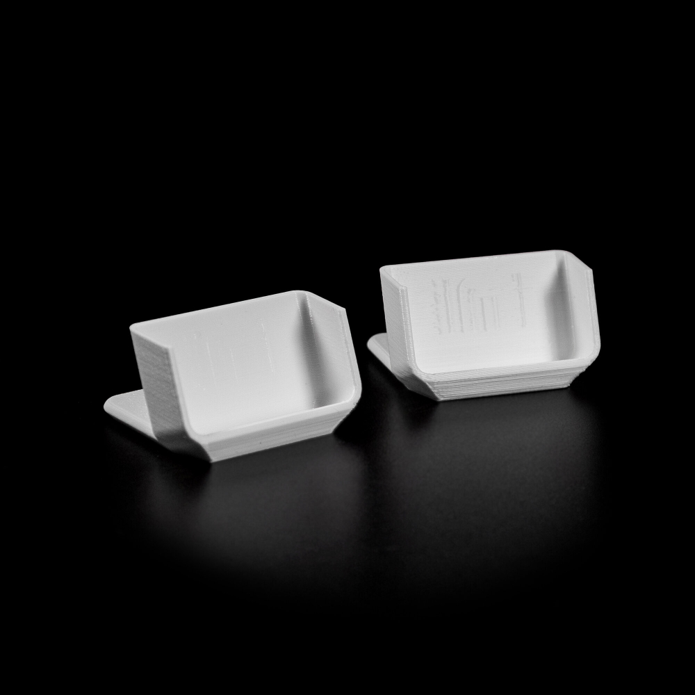 Набор 2 шт. Настольный держатель дисплейного датчика Xiaomi (LYWSD03MMC),3D печать, белый