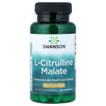 Swanson Vitamins, L-цитруллин малат, 750 мг, 60 капсул
