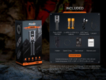 Фонарь Fenix LR36R, 10000 люмен, 1260 метров дальность, на основе лазера, стробоскоп