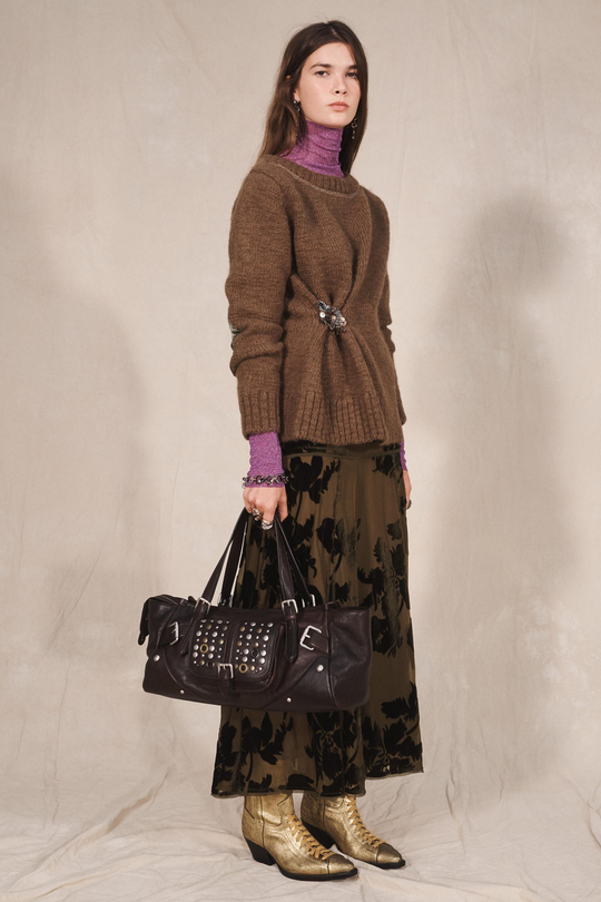 ZARA ПОЛУПРОЗРАЧНЫЙ ТОП - LIMITED EDITION, СВЕТЛО-СИРЕНЕВЫЙ