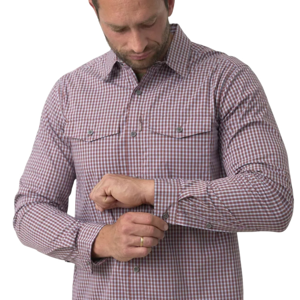 Рубашка Helikon-Tex Covert Concealed Carry Shirt Phantom Grey Checkered (3XL, Phantom Grey Checkered)