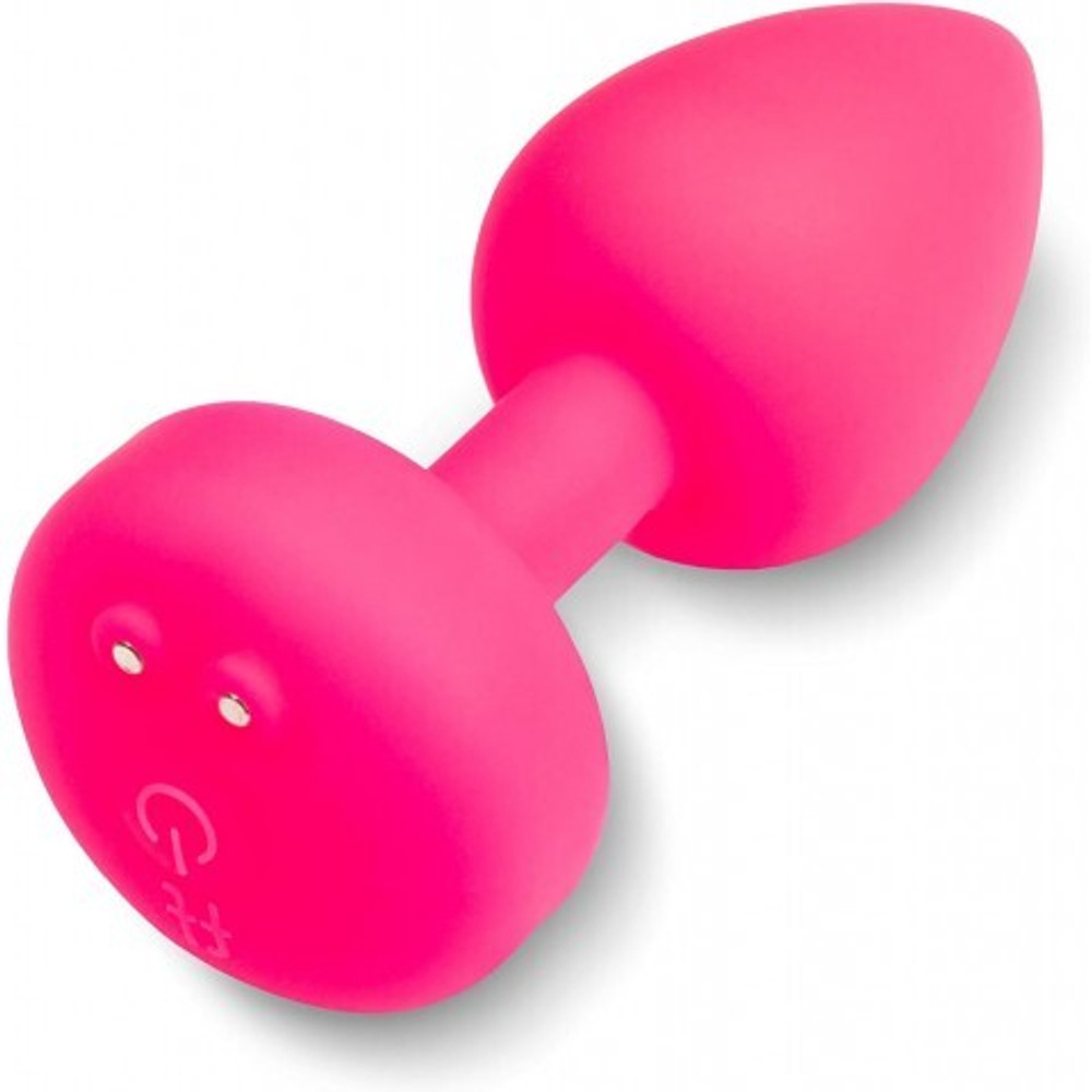 Gvibe Gplug Small - Инновационная маленькая дизайнерская пробка с вибрацией, 8х2.8 см (розовая)