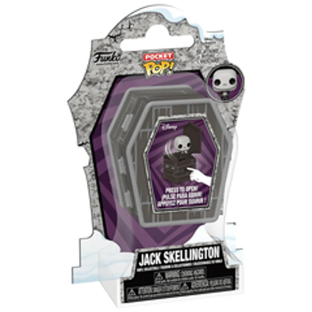 Funko Bitty POP! Coffin Disney. The Nightmare Before Christmas: Jack Skellington