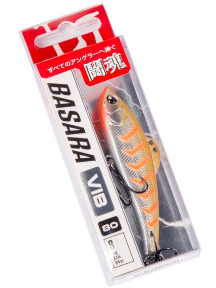 Воблер тонущий вертикальный LJ Pro Series BASARA VIB S 80.00/340
