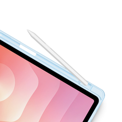 Чехол книжка синего цвета для планшета Samsung Galaxy Tab S11, серия Toby Series Case от Dux Ducis