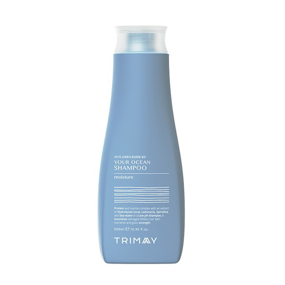 Шампунь безсульфатный протеиновый с морским комплексом Trimay Your Ocean Shampoo Moisture 500 мл