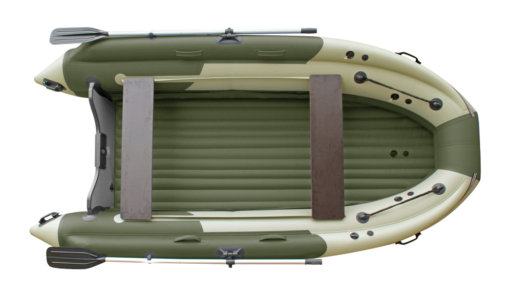 Моторная лодка ПВХ Skat Triton 390 NDFi — НДНД, тримаран, фальшборт