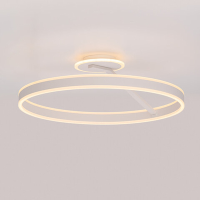 Citilux Дуэт CL719760 LED Люстра с пультом Белая