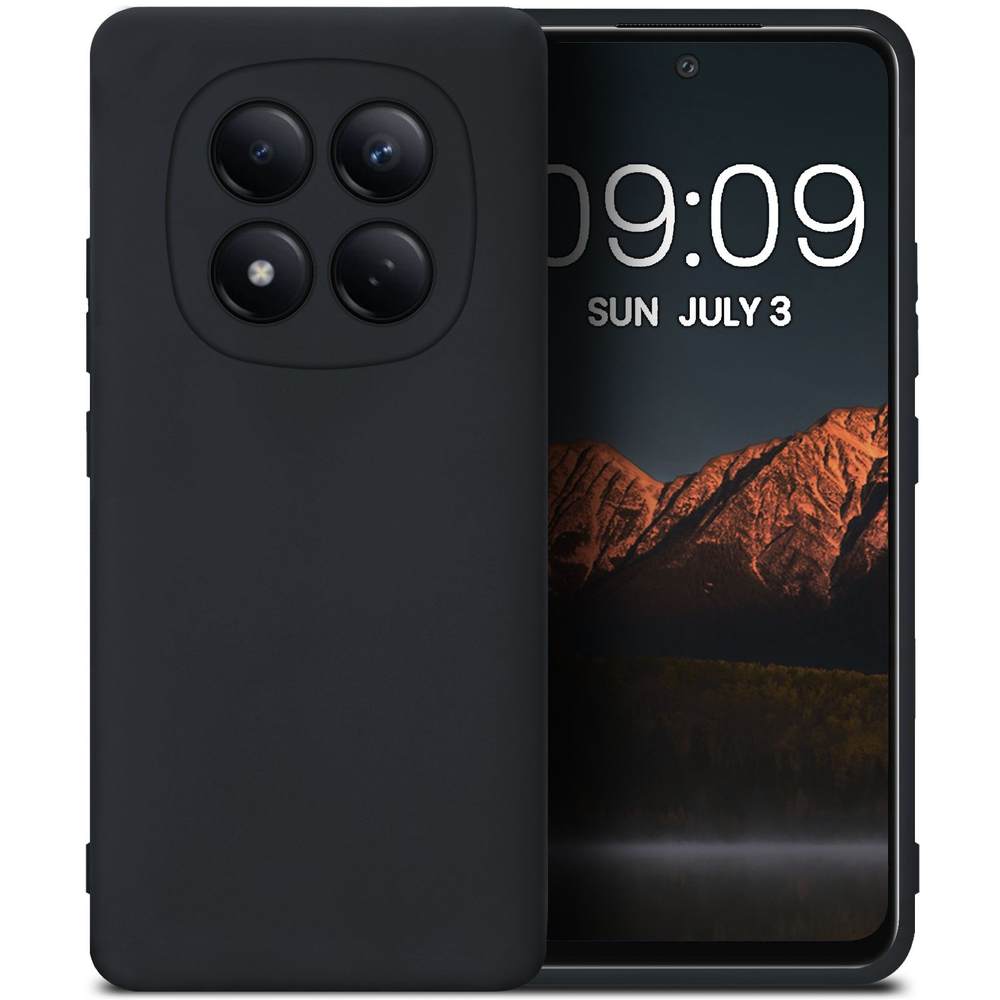 Мягкий Soft Touch чехол из силикона для REDMI NOTE 15 PRO 5G с бархатной подкладкой