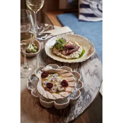 Блюдо для подачи 15*15 см h5,5 см 125 мл емкость для закусок Pearl Shell Frutti di Mare P.L. [1]