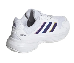 Женские теннисные кроссовки Adidas CourtJam Control 3 W - footwear white/core purple/footwear white