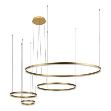 Подвесной светильник LED 176W 3000К 10017/4L золото Ring LOFT IT