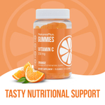 NaturesPlus, Жевательные мармеладки с витамином C, апельсин, 75 жевательных таблеток (125 мг в 1 жевательной мармеладке)