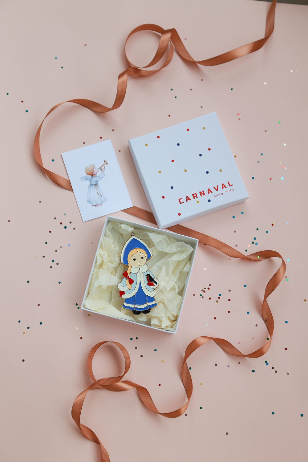 Елочная игрушка Снегурочка