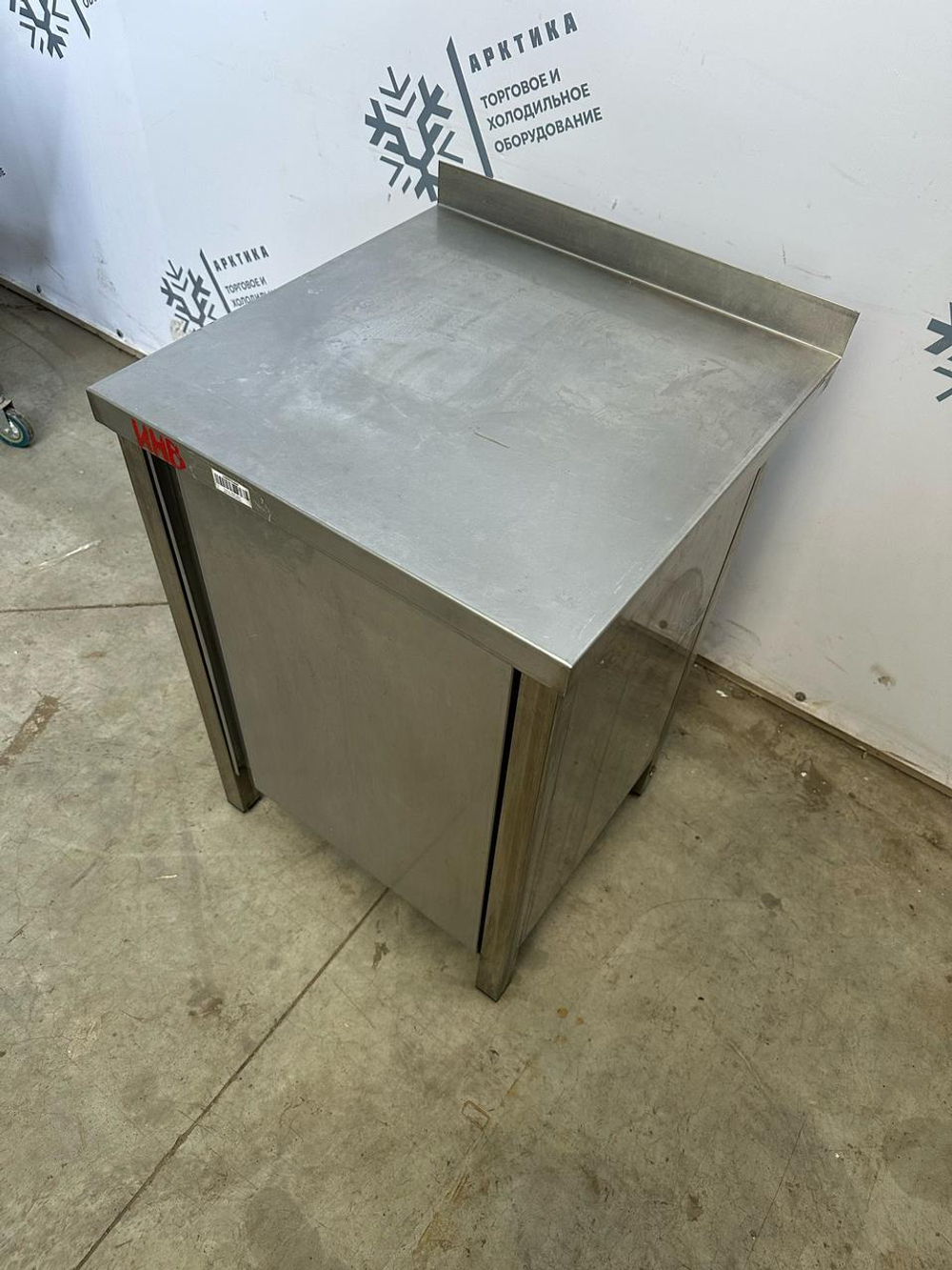 Тумба из нержавеющей стали 600х600х860