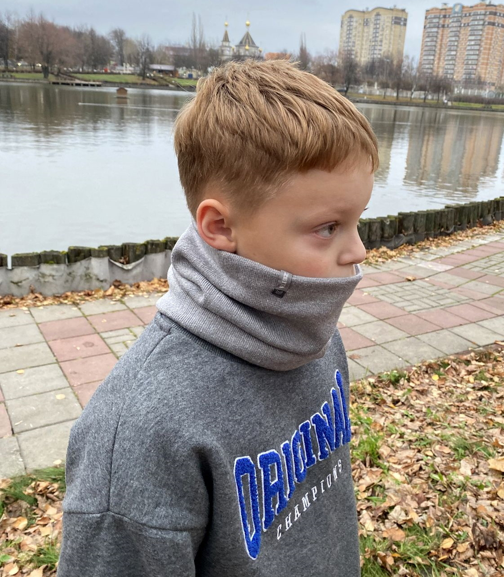 Снуд детский ZETTA серый