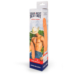 Вибратор Realistic Cock Vibe телесного цвета - 17,5 см.