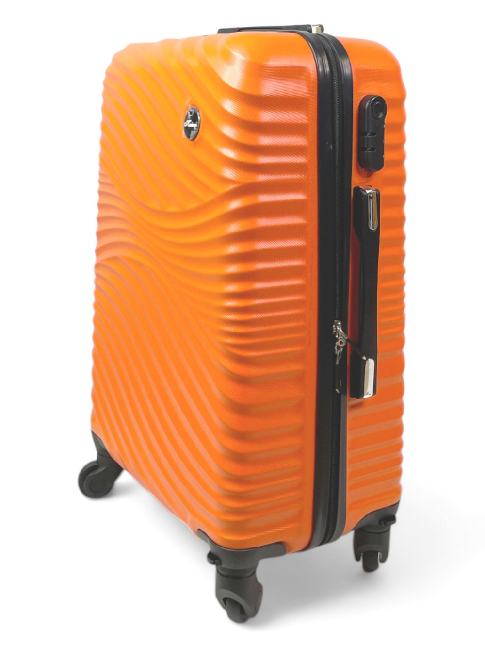 Средний чемодан Bon-Voyage Model Wave ABS, Оранжевый, M-