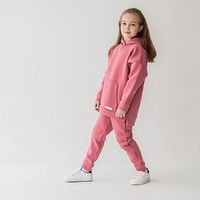 Худи с капюшоном "Пыльная роза" утепленное подростковое