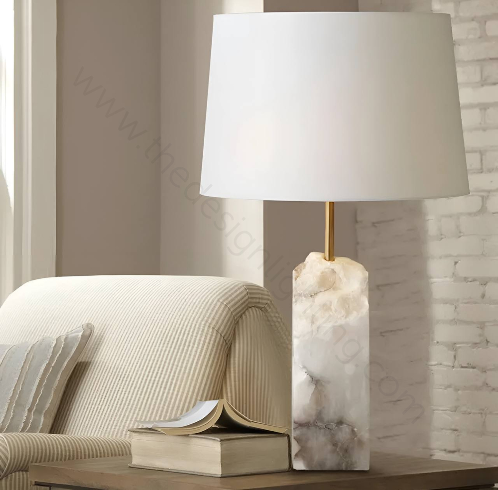 Table design lamp Square Raw by Regina Andrew