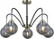 Потолочная люстра  IL0433-5PSQ-79 BK AB ILLUMICO