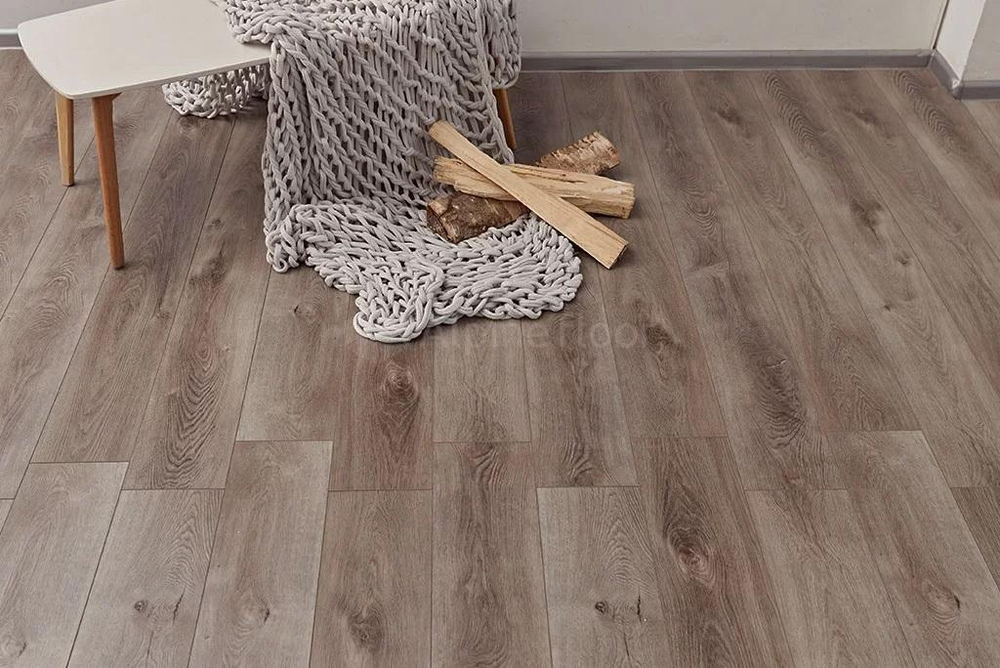 Кварц-виниловая плитка Alpine Floor Премиум (Premium XL) Дуб грей дождливый ЭКО 7-4