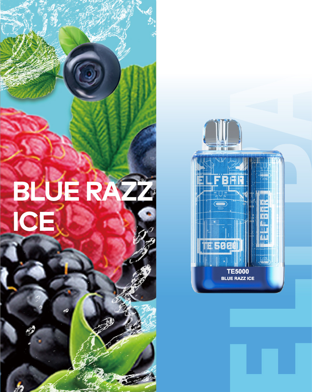 Elf Bar - Blue Razz Ice (TE5000)