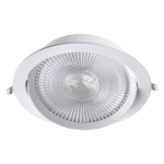 358001 SPOT NT19 554 белый Встраиваемый поворотный светильник IP20 LED 3000К 30W 85-265V STERN