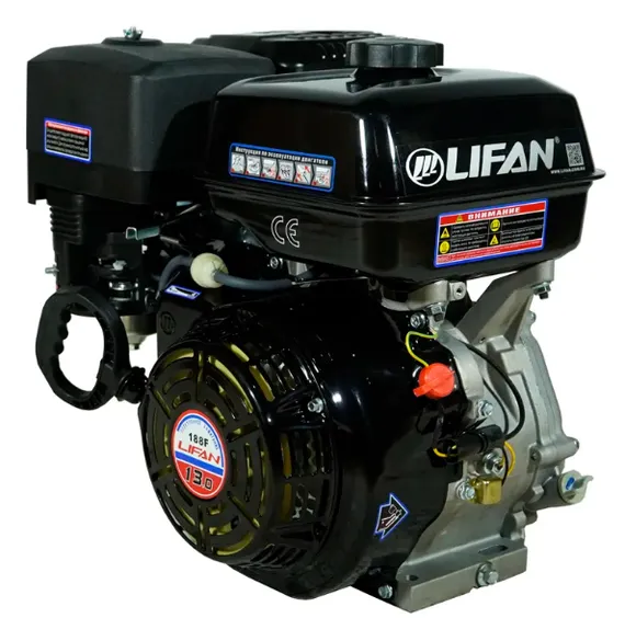 Двигатель бензиновый "LIFAN" 188F (13 л.с.)