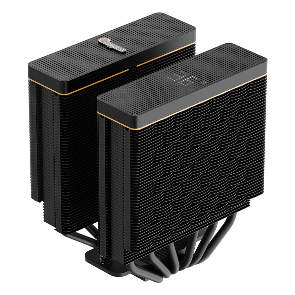 Кулер для процессора Ocypus Iota A62 BK, 2x120mm FAN, Display Panel, 6 PIPES, 4-PIN PWM, 500-2000 RPM, 29DBA